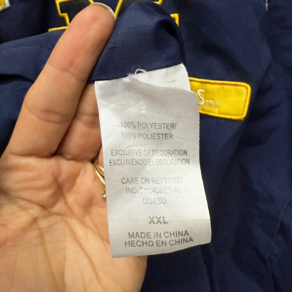 Michigan Wolverines Pullover Anorak‎ Jacket  Womens XXL Furst of a Kind - Picture 5 of 8